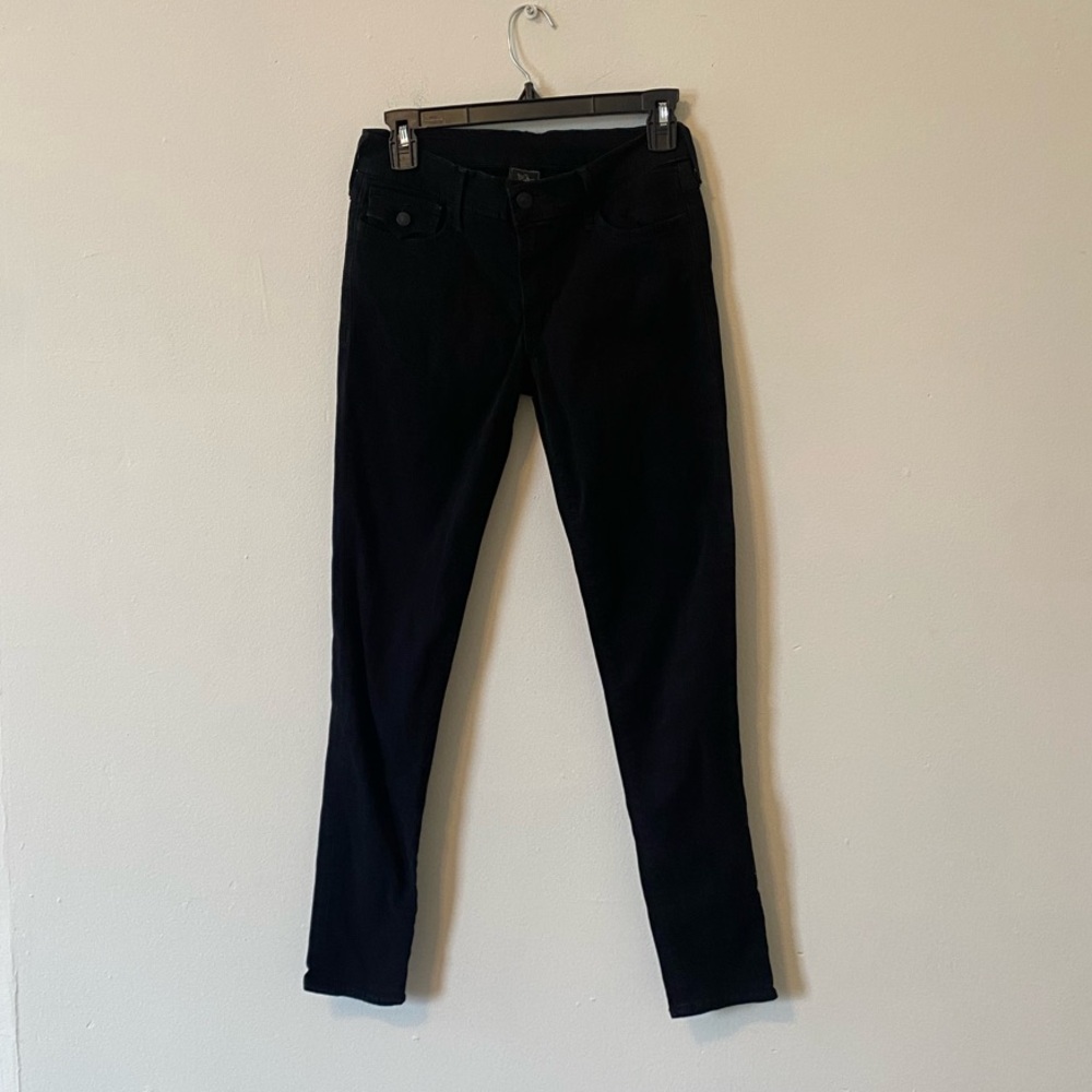 27 True Religion Women's Black Skinny Jeans